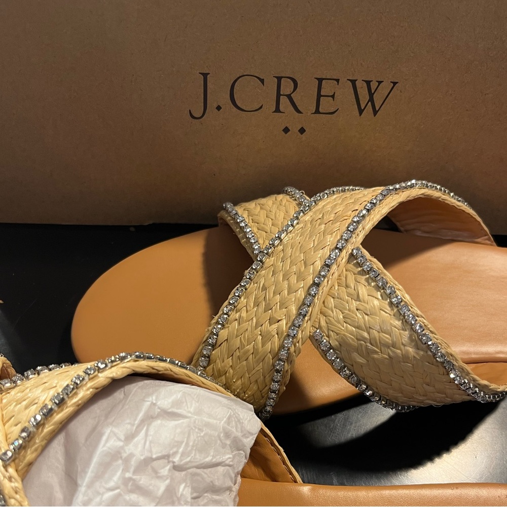 NIB Jcrew sandals size 12.